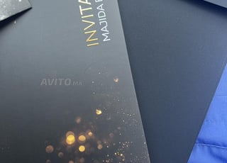 Invitations BLACK MAJDA ROUMI 