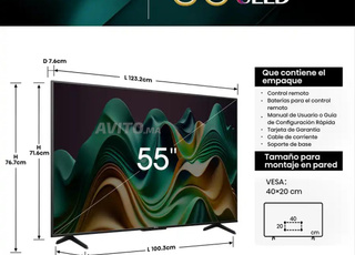 TV HISENSE Taille 55 2024
