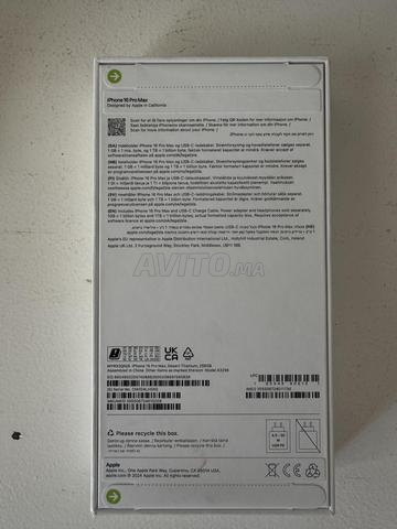 iphone 16 promax desert titanium 256Go - 2