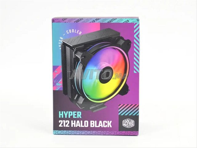 Cooler Master Hyper 212 Halo Black – prix maroc