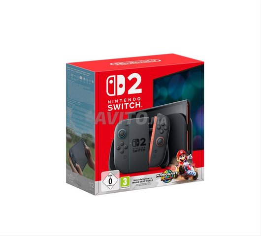 Console Nintendo Switch 2 Noir  Mario Kart World 