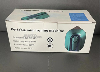 مكواة الجافة مع بخاخ