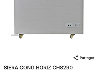 Congélateur coffre peu servi