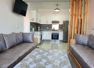 Magnifique appart Meuble climatise avec WIFI