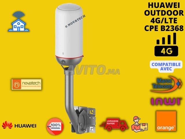 Routeur 4G/LTE Huawei Outdoor CPE B2368 WIFI 5GHZ