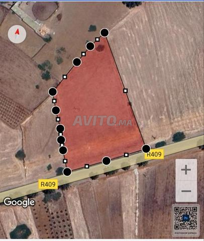 أرض محفظة مدينة الخميسات على بعد 3كيلمتر  - 2