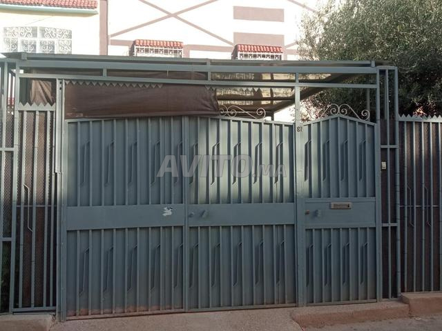 Grillage métallique complet avec portail - 2