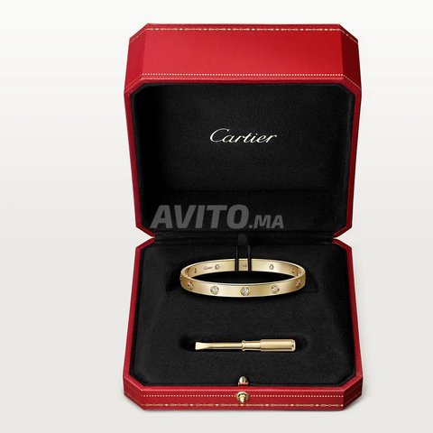 Bracelet d'amour 10 diamants