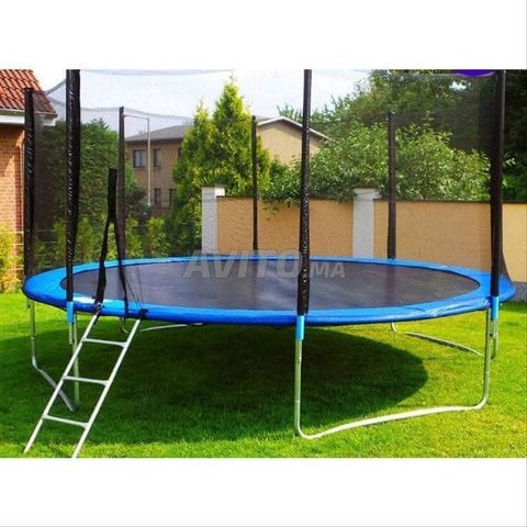 trampoline 4.80m pour enfants 