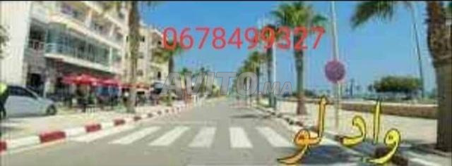 شقة مفروشة مجهزة للكراء في وسط واد لو قريبة للبحر