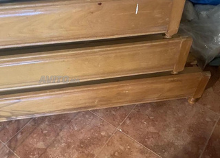 3 sedari marocains en bois massif (hêtre)