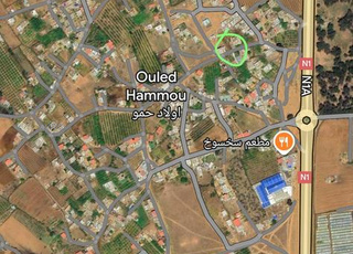 بقعة للبيع ولاد حمو 120 متر 