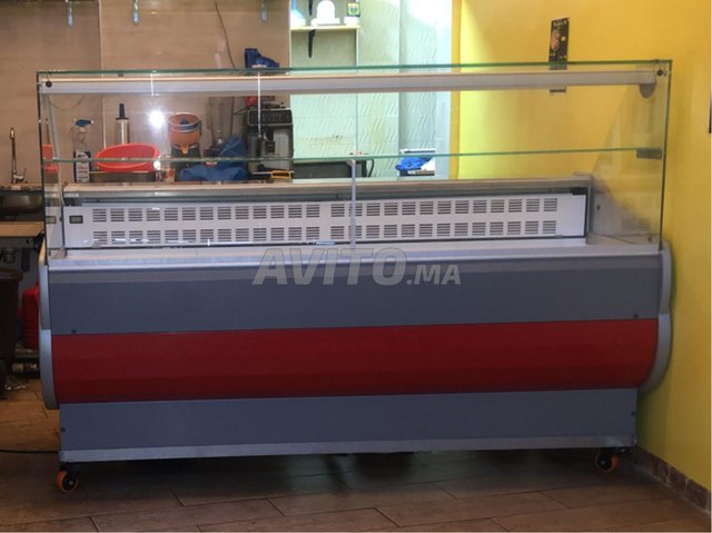 réfrigérateur comptoir vitrine 2m