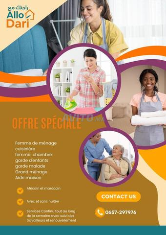 Ménage et cuisine africain et marocain 