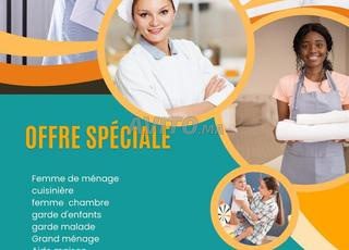 Aide maison africain et marocain polyvalent 