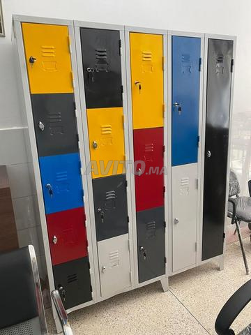 vestiaire métallique de 1 à 4 portes/en stock