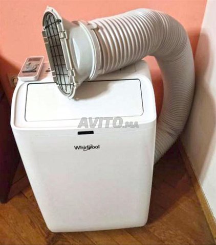 WHIRLPOOL CLIMATISEUR PORTABLE 9000 BTU BLANC
