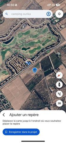 Terrain titrée pour projet route D’ourika 