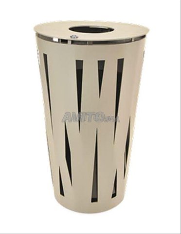 variété en location poubelle plastique métallique