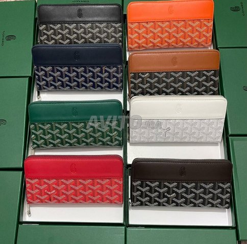 Porte feuille Goyard en Couleurs GY658