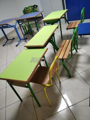 table octogonale \ matériel scolaire \table lycée 