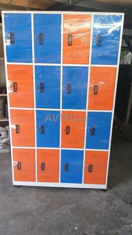 vestiaire métallique 5 porte 