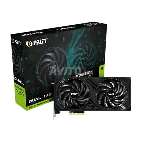 GPU PALIT RTX 4060 DUAL 8 Go GDDR6