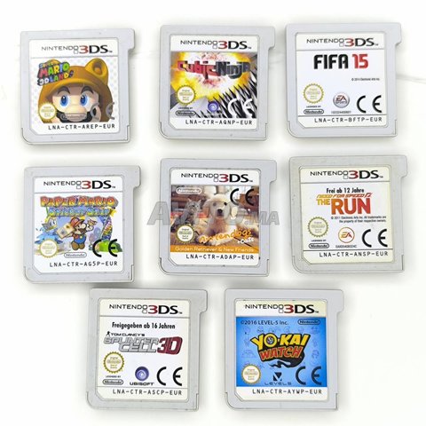  lot des Jeux Nintendo 3DS 