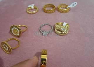 bagues en acier inoxydable 