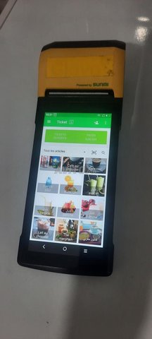 pda pos sunmi v2 avec logiciel de gestion 