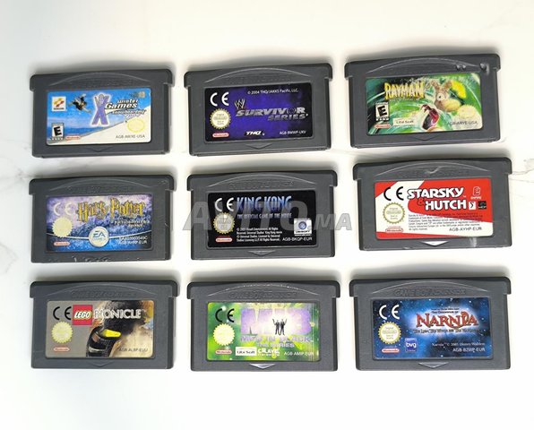 Gameboy advance 8 jeux original Testè 