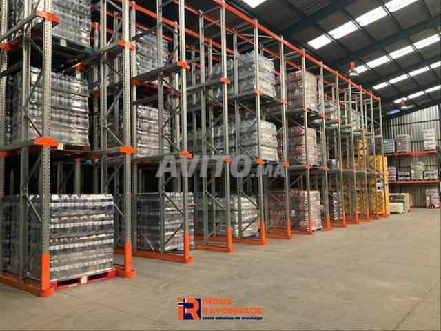 Rayonnage lourd pour stockage des palette 