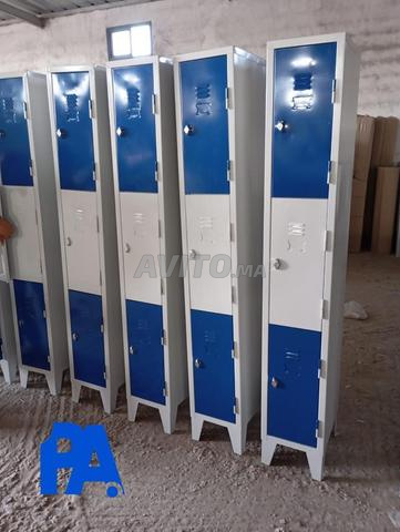 Vestiaire métallique à casiers