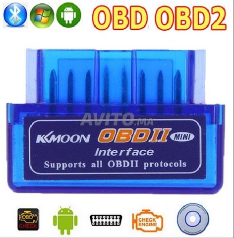 Diagnostique de Voiture Bluetooth OBD2