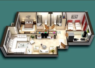 Appartement à vendre 86 m² à Sidi-Maarouf