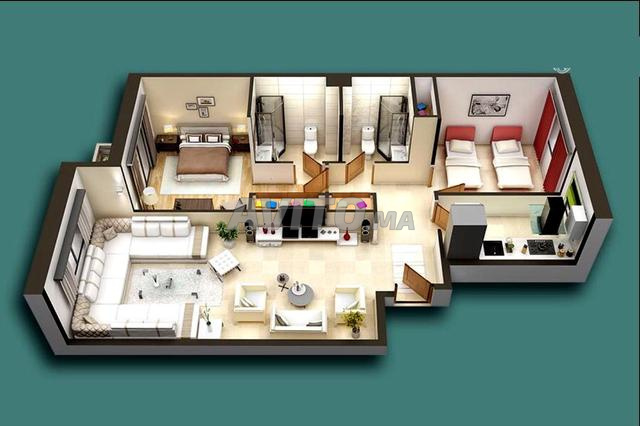 Appartement à vendre 86 m² à Sidi-Maarouf