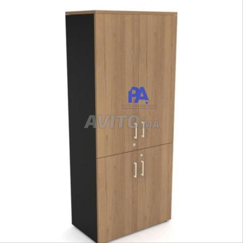 ARMOIR EN BOIS POUR BUREAU - 2