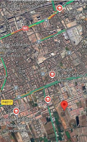 À saisir, lot de terrain 200m en plein Temara 