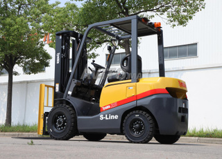 رافعة شوكية ديزل TYMBIA TCM FD25T محرك XC498