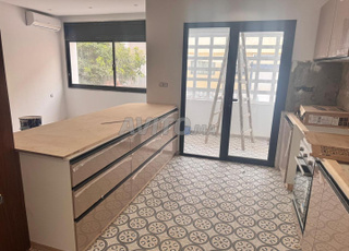 Bel appartement F2 vide ou meublé Haut Agdal