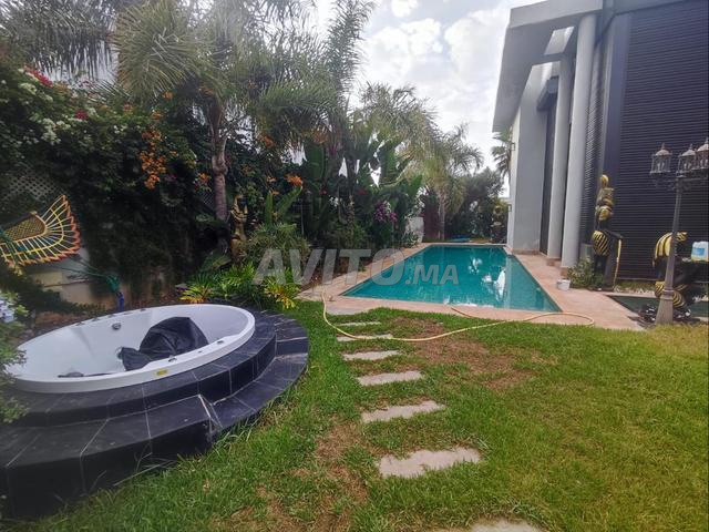 فيلا مفروشة فاخرة للإيجار بدار بوعزة - 2