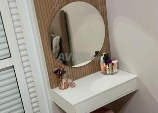 coiffeuse murale design