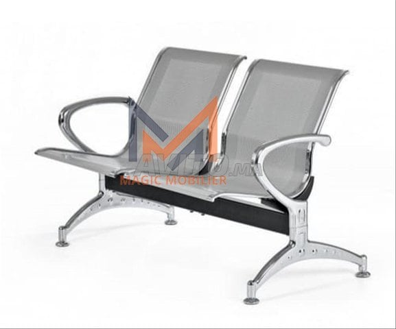 BANQUETTE D'ATTENTE CONFORTABLE🛋️الانتظار مريحة 