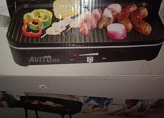 Grille de table électrique amovible barbecue