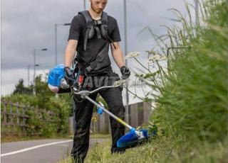 mini tondeuze de herbe