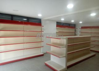 rayonnage super marché  