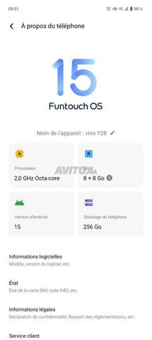 Téléphone vivo Y28 