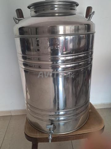 bidon en inox pour conservation d huiles - 2