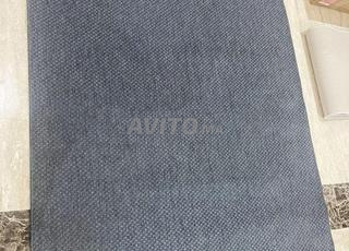 Tapis tissé à plat, gris foncé, IKEA