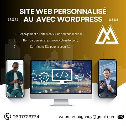 Siteweb Professionnel WordPress, Shopify ou YouCan